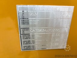 CATERPILLAR 962M Radlader 20,2 Ton *Schaufel
