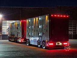 Volvo FH 13.500 XL 6x2 - Pezzaioli livestock 3 deck +...