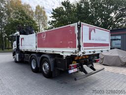 MAN TGS 26.400 6X2 Kipper mit Kran Hiab 166-3