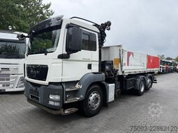 MAN TGS 26.400 6X2 Kipper mit Kran Hiab 166-3