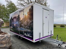 Mannskaps brakke m/ Oppholdsrom & WC