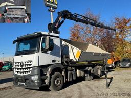 MERCEDES-BENZ Arocs 2543 L 3-Achs Kipper Kran Hiab 211 5xhydr.