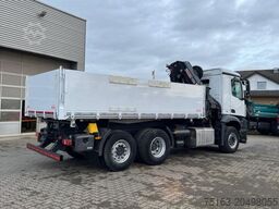 MERCEDES-BENZ Arocs 2543 L 3-Achs Kipper Kran Hiab 211 5xhydr.