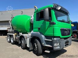 MAN TG-S 32.400 8x4 BB Betonmischer Stetter 9m³ deut