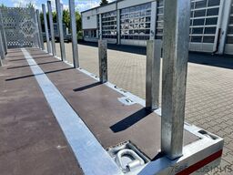 Möslein T 2 Plato 7,60 m  2 Achs Jumbo- Plato- Anhänger Mega