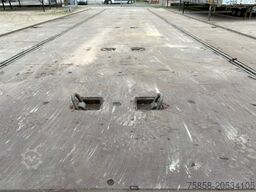 Wecon Plattform mittig Zurrringe für Holz usw.