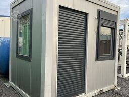 Container Drehkreuz Zutrittskontrolle