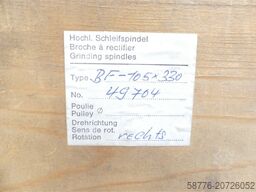 SFJ BF 105 / BF-105X330 Hochleistungs-Schleifspindel SN:49704 - ungeb.! -