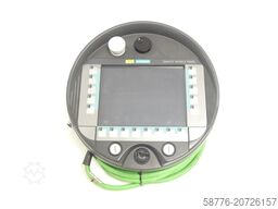 Siemens 6AV6645-0CC01-0AX0 MOBILE PANEL 277 SN:16459073 + 6XV1440-4BH50