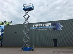 Genie GS3246 Electric, Working Height 11.75 m, 318kg Cap