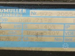 Baumüller Nord Getriebe DSG 71-M