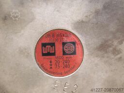 WMW Niles DH B 315x3x6  Ø 315 mm