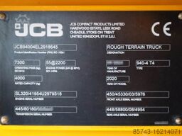 JCB 940-4 T4 Valid inspection, *Guarantee! Diesel, 4x4