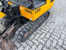 JCB 16C-1 /2022 BJ/ 969 H / verbr. Laufwerk/2xLöffel