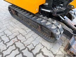 JCB 16C-1 /2022 BJ/ 852 H / verbr. Laufwerk/2xLöffel