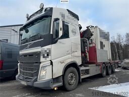 Volvo Fh540 Tridem crane truck w/ 31 t/m Fassi crane wit