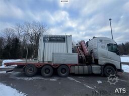 Volvo Fh540 Tridem crane truck w/ 31 t/m Fassi crane wit