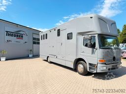 MERCEDES-BENZ ATEGO 1218  5  Pferde  Wohnung Dusche