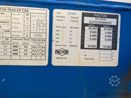 Pacton T3-010 Multi Chassis / Extendable / BPW Axles /...