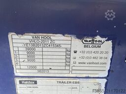 Van Hool 3B2013 20 FT Chassis / BPW Axles / Discbrakes /...