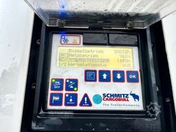 SCHMITZ CARGOBULL SCB Tiefkoffer mit Rohrbahnen & Paletten Kiste