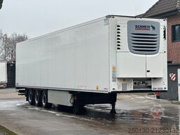 SCHMITZ CARGOBULL SCB Tiefkoffer mit Rohrbahnen & Paletten Kiste