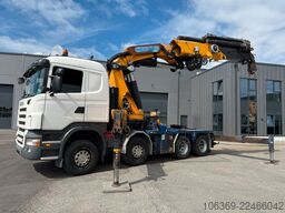 SCANIA R500 8X4 / Kran EFFER 1355 8/S Winch Euro 5