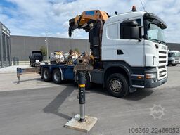 SCANIA R500 8X4 Kran / Crane EFFER 1355 8/S Winch