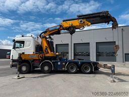 SCANIA R500 8X4 Kran / Crane EFFER 1355 8/S Winch
