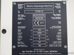 GF AgieCharmilles FORM 20