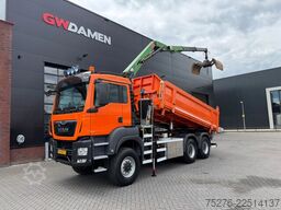 MAN TGS 26.400 6x6 Kipper / Z kraan  Euro 6