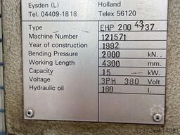 Darley EHP 200 43/37