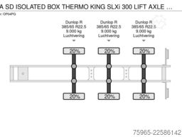 KRONE N/A SD ISOLATED BOX THERMO KING SLXi 300 LIFT AX