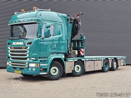 Scania R450 8x2 / HMF 60TM / CRANE / KRAN