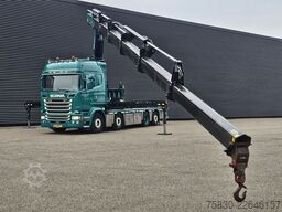 Scania R450 8x2 / HMF 60TM / CRANE / KRAN
