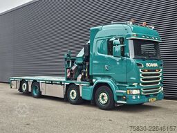 Scania R450 8x2 / HMF 60TM / CRANE / KRAN