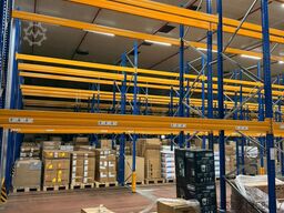 14 lfm Jungheinrich MPB Palettenregale H: 500cm, Fachlast: 2100 kg