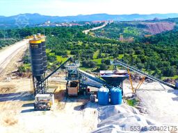 FABO Mobile Concrete Batching Plant 120m³/h Mobile Concrete Batching Plant