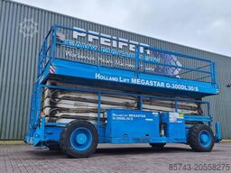 Holland Lift Megastar G-300DL30/S Diesel, 4x4x4 Drive, 33.5m Wo