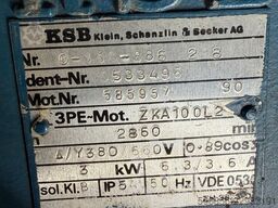KSB ETABLOC-G 32-160/302.2 KSB ETABLOC-G 32-160/302.2