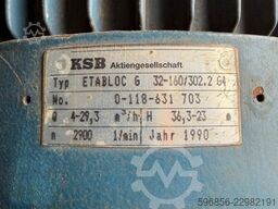 KSB ETABLOC-G 32-160/302.2 KSB ETABLOC-G 32-160/302.2