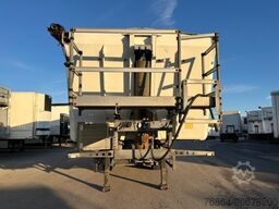 SCHMITZ SGF S3 ALU KIPPMULDE 34M³, LIFTACHSE,   SCHMITZ-ACHSEN, ROLLPLANE, PODEST