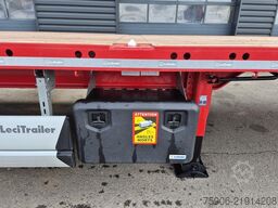 Lecitrailer PLATEAU TWISTLOCKS