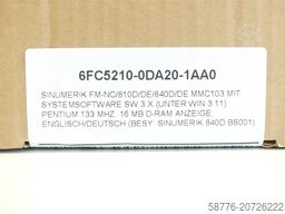 Siemens 6FC5210-0DA20-1AA0 SN:SC-JD2042945 generalüberholt mit 24 Monaten Gewährleistung! -