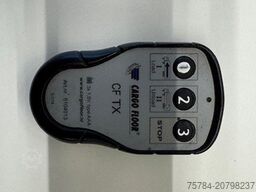 KNAPEN SCHUBBODEN 92QM, CARGOFLOOR, LIFT-LENK, FUNK, BPW, TÜV NEU