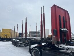 SCHWARZMüLLER HOLZAUFLIEGER Y-SERIE, 8 RUNGENPAARE, BPW-ACHSEN, LIFTACHSE