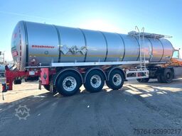 KÄSSBOHRER 32m² V2A Bitumentankauflieger /leicht beschädigt