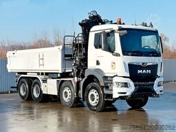 MAN TGS 35.470 * KIPPER 5,10m + KRAN * TOPZUSTAND