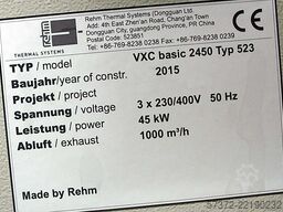 Rehm VXC basic 2450 Typ 523/VXC basic 2100 Typ 422