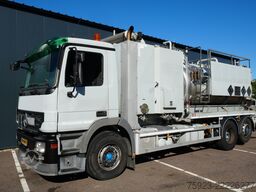 Mercedes-Benz ACTROS 2541 6x2 Vacuum high pressure tank